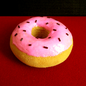 Sponge Pink Doughnut (Sprinkles) by Alexander May - Trick