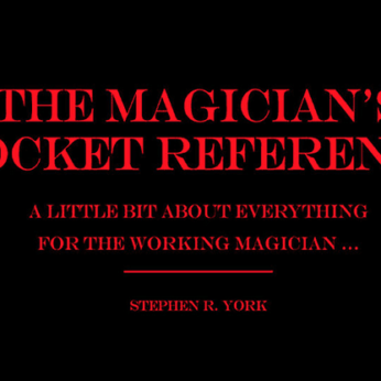 The Magician's Pocket Reference by Jorge Mena - Book