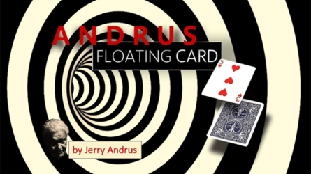 Andrus Floating Card Red by Jerry Andrus