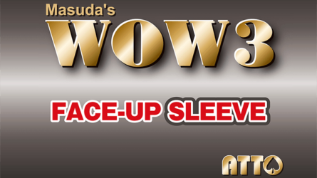 WOW 3 Face-Up Sleeve by Katsuya Masuda