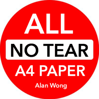 No Tear Pad (Extra Large, 8.5 X 11.5 ") ALL No Tear by Alan Wong