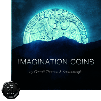 Imagination Coins US Quarter by Garrett Thomas and Kozmomagic