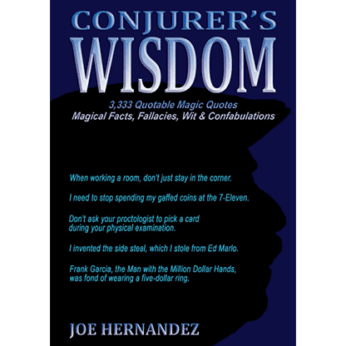 Conjuror's Wisdom by Joe Hernandez - Book