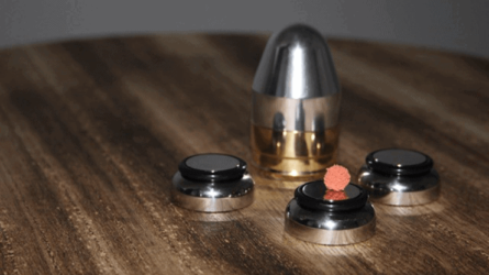 Bullet Three Shell Game by Leo Smetsers