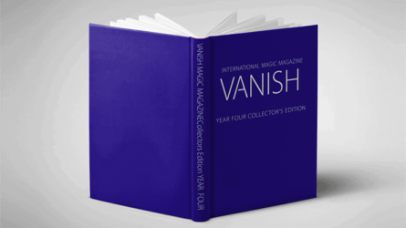 VANISH MAGIC MAGAZINE Collectors Edition Year Four (Hardcover) by Vanish Magazine