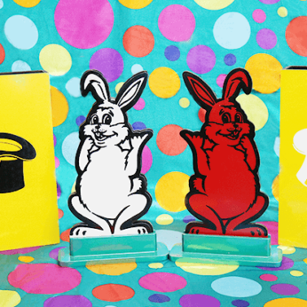 Hippity Hop Rabbits 12" by Mr. Magic