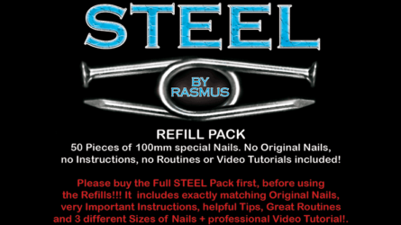 STEEL Refill Nails 50 ct. (100mm) by Rasmus