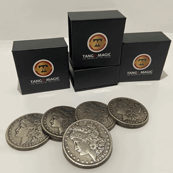 Replica Morgan Expanded Shell plus 4 coins by Tango Magic