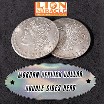 MORGAN REPLICA DOLLAR DOUBLE SIDED HEAD by Lion Miracle
