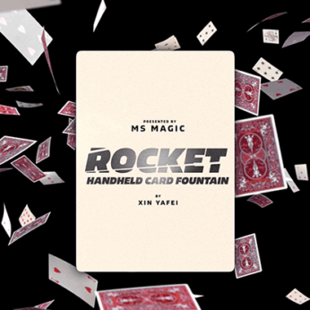 THE ROCKET Card Fountain by Bond Lee