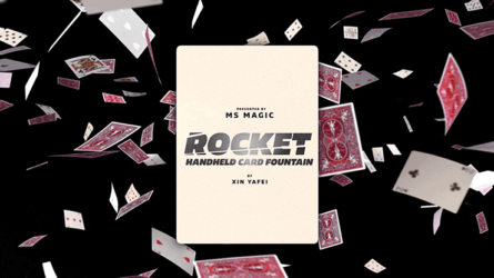 THE ROCKET Card Fountain by Bond Lee