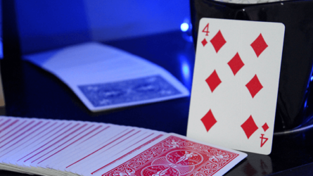 Tumi Magic presents Glitch Card (Blue/Red) by Tumi Magic
