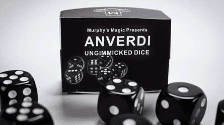 NON GIMMICKED DICE 6 PACK WHITE by Tony Anverdi