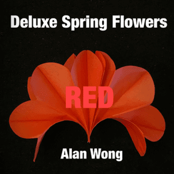 Deluxe Spring Flowers RED by Alan Wong