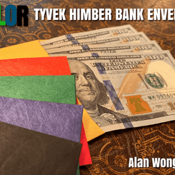 Tyvek Himber Bank Envelope COLOR SET by Alan Wong