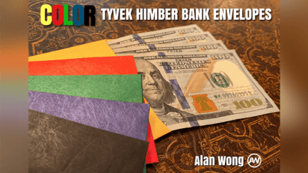 Tyvek Himber Bank Envelope COLOR SET by Alan Wong