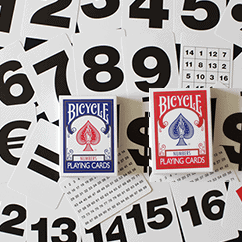 Bicycle Numbers Special Deck Playing Cards