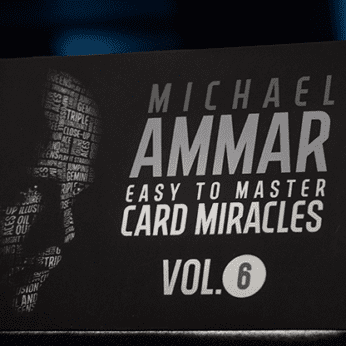 Easy to Master Card Miracles (Gimmicks and Online Instruction) Volume 6 by Michael Ammar - Trick