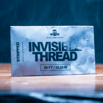 Invisible Thread Stripped (50 Feet) by Murphys Magic Supplies