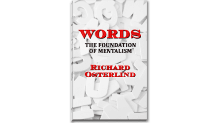 Words - The Foundation of Mentalism by Richard Osterlind - Book