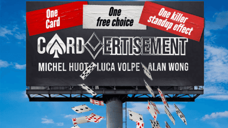 Cardvertisment by Michel Huot, Luca Volpe, and Alan Wong
