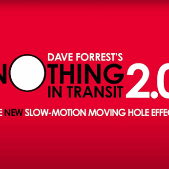 Nothing In Transit 2.0 (Gimmicks and Online Instructions) by David Forrest - Trick