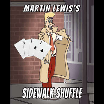 Sidewalk Shuffle POKER SIZE by Martin Lewis