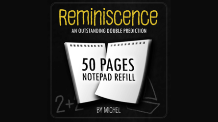 Refill for Reminiscence (50 pages) by Michel