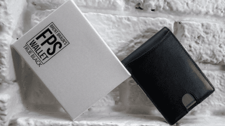 FPS Wallet True BlacK Leather by Magic Firm